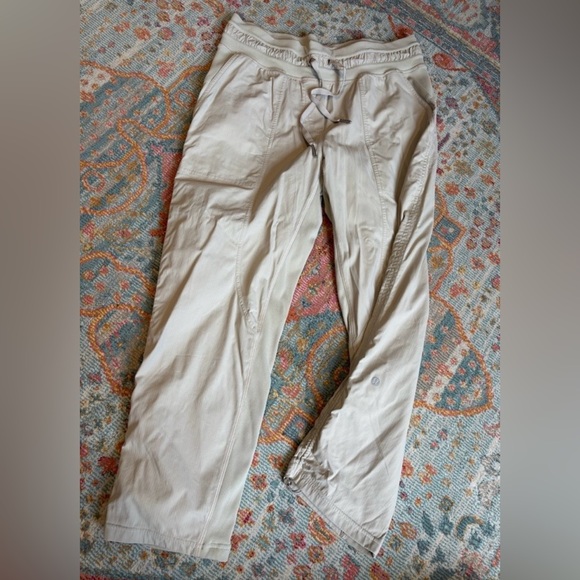 Lululemon Mid Rise Dance Studio Pants Lined Size 8 - Picture 7 of 8